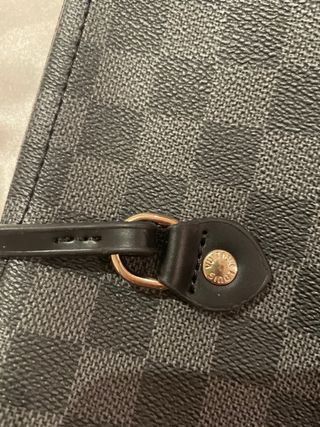 Bolso tipo Louis Vuitton Negro/gris