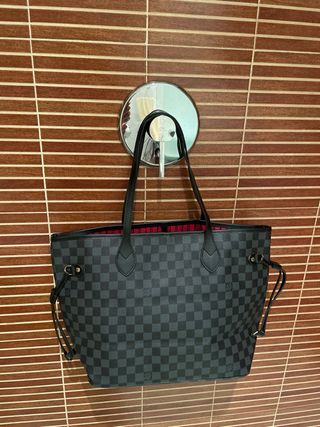 Bolso tipo Louis Vuitton Negro/gris