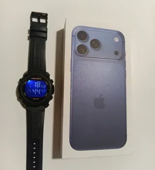 iPhone 17 Pro Max Azul/Gris Nuevo