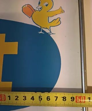 Cartel antiguo TOAST Productos Calidad y Prestigio