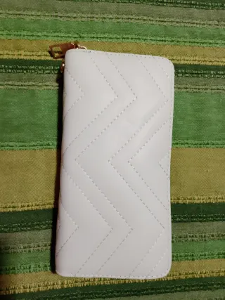 Portafoglio donna panna