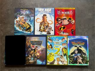 Pack 6 Películas Animación