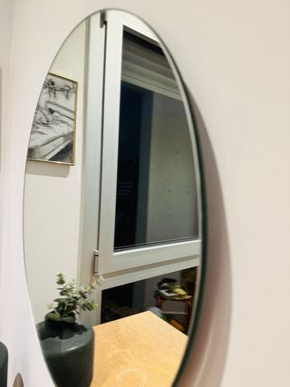 Espejo redondo pared vintage 50cm