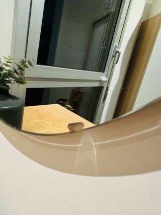 Espejo redondo pared vintage 50cm