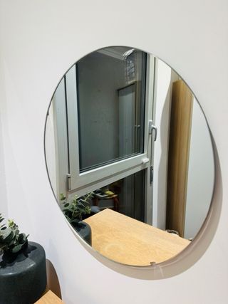 Espejo redondo pared vintage 50cm