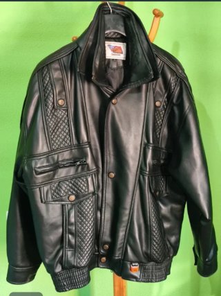 Cazadora Vahona Vintage XL Estilo Moto y Diario.