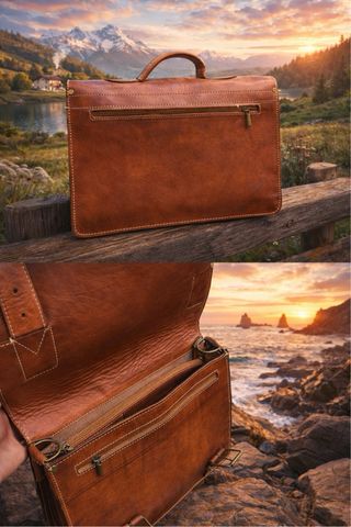 Maletín de piel