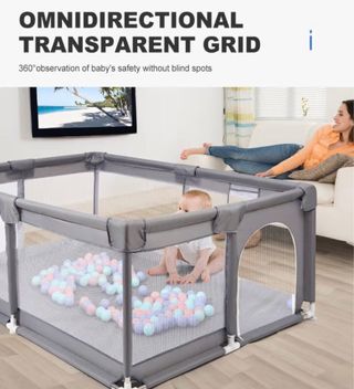 Parque de diversões infantil com bolas