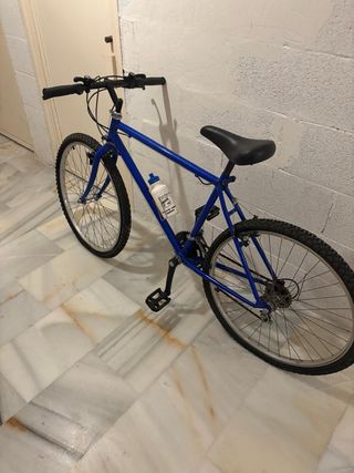 Bicicleta Azul Montaña