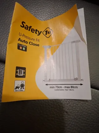 2 Puertas Seguridad Safety 1st U-Pressure Fit