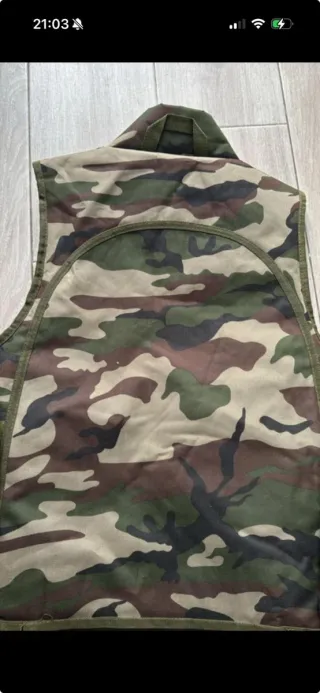 Chaleco de caza con cananas ajustable