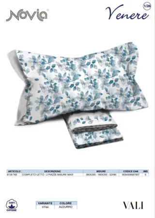 Completo letto Novia Venere cotone