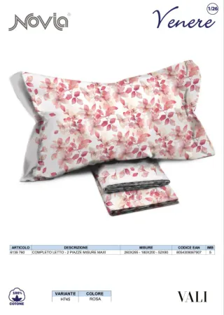 Completo letto Novia Venere cotone