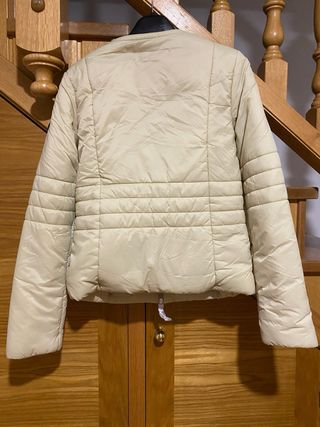 Patrizia Pepe gabardina doble beige T M