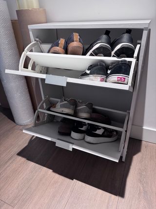 Zapatero Leroy Merlin Gris/Blanco