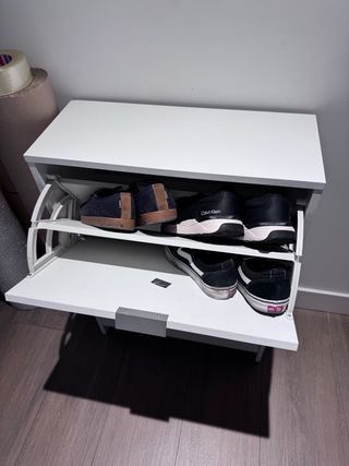 Zapatero Leroy Merlin Gris/Blanco