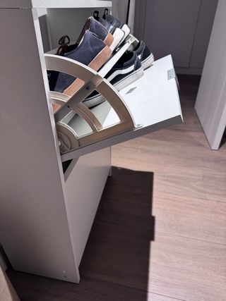 Zapatero Leroy Merlin Gris/Blanco