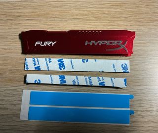 Disipador RAM HyperX Fury Rojo (4 Uds)