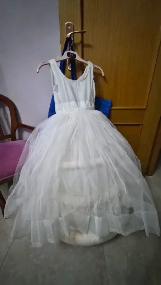 Cancan Fallera Mavimar Blanco Talla 70