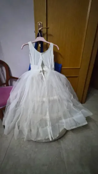 Cancan Fallera Mavimar Blanco Talla 70