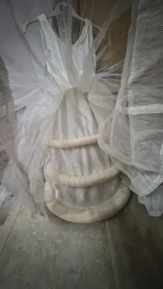 Cancan Fallera Mavimar Blanco Talla 70