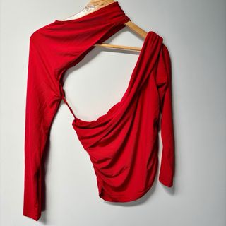 Top rojo nuevo - Shein mujer fiesta