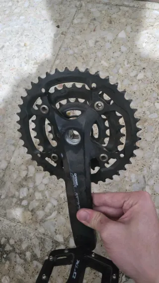 Plato y Bielas Bicicleta MTB