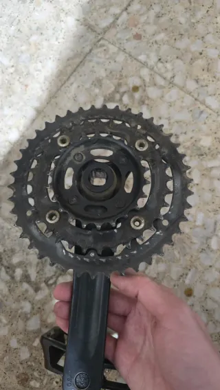 Plato y Bielas Bicicleta MTB