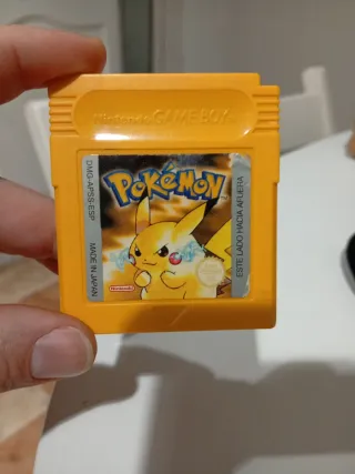 Pokemon Amarillo Game Boy ESP