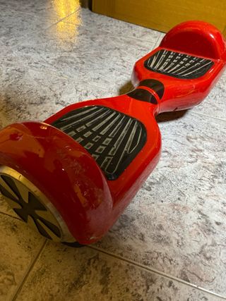Hoverboard Rojo con Luces LED