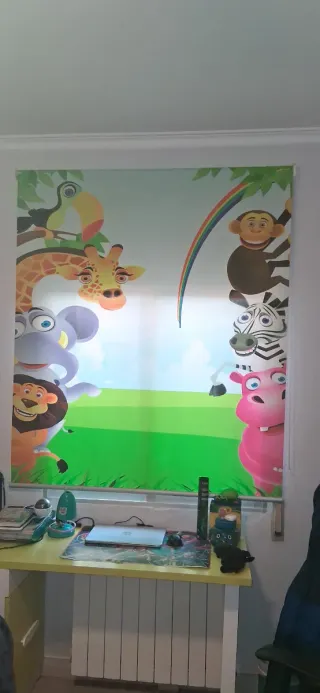 Estor infantil animales como nuevo