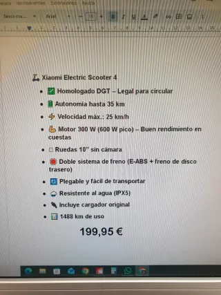 XIAOMI ELECTRIC SCOOTER 4