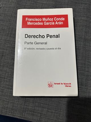 Derecho Penal Parte General (Spanish Edition)