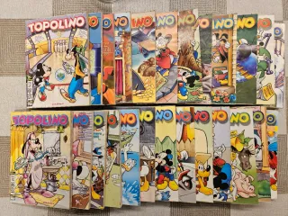 Lotto n°25 Fumetti Topolino