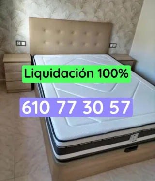 CAMA MATRIMONIO CAMA DOBLE CANAPÉ Y COLCHÓN VISCO