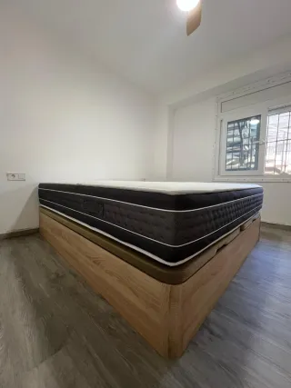 CAMA MATRIMONIO CAMA DOBLE CANAPÉ Y COLCHÓN VISCO