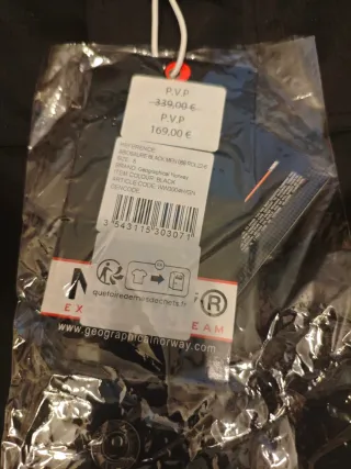 Chaqueta Geographical Norway Negra