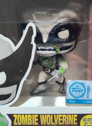 Funko Pop Marvel Zombie Wolverine 662 GITD