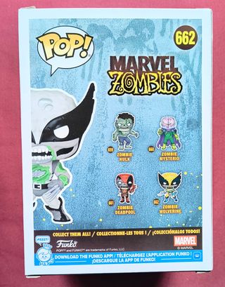 Funko Pop Marvel Zombie Wolverine 662 GITD