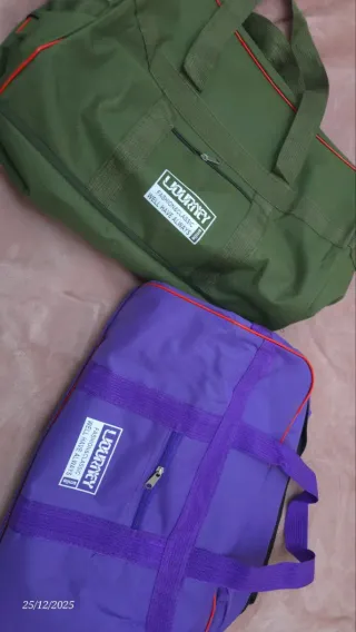 Bolsos de viaje JOURNEY (morado y verde)