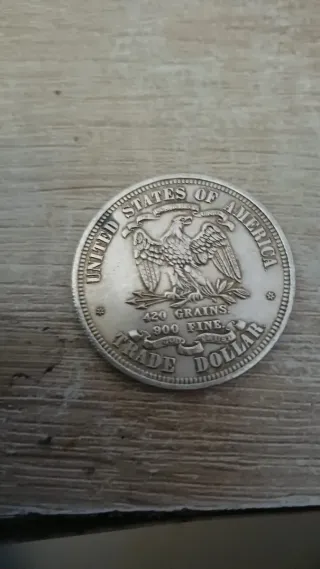 Moneda USA 90% Plata Trade Dollar