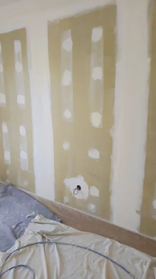 Trabajo albañilería Pladur pintura