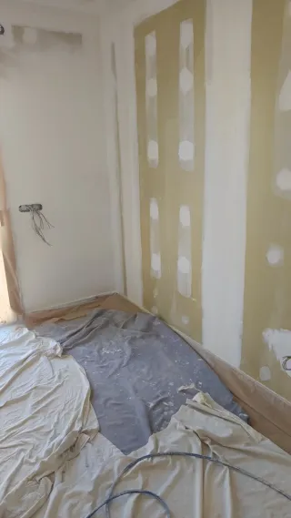 Trabajo albañilería Pladur pintura