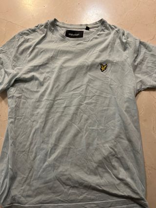 Camiseta Lyle Scott Turquesa Claro