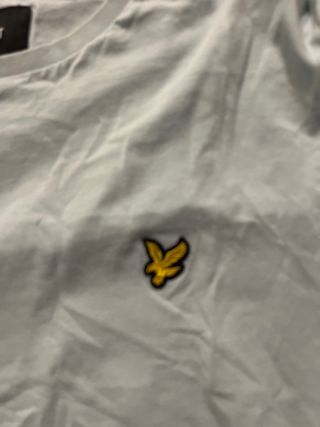 Camiseta Lyle Scott Turquesa Claro