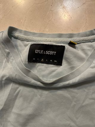 Camiseta Lyle Scott Turquesa Claro