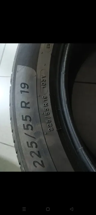 4 Ruedas Neumáticos Michelin E Primacy 225 55 R19