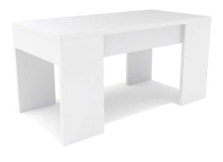 Mesa centro elevable comedor blanca Nueva en caja