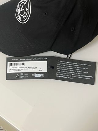 Cappello Versace Jeans Couture regolabile nero