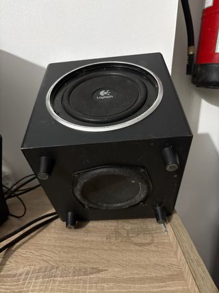 Altavoz Logitech 2.1 Negro